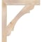 Ekena Millwork Olympic Block Smooth Bracket, Douglas Fir, 5 1/2"W x 44"D x 48"H BKT06X44X48OLY05SDF - alternate 4